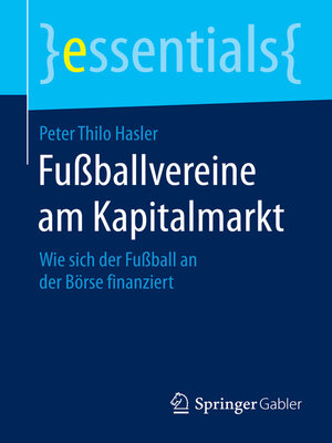 cover image of Fußballvereine am Kapitalmarkt